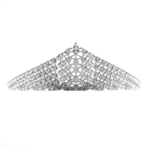 European & American Retro Zircon Wedding Crown — Elegant Bridal & Ceremony Headpiece