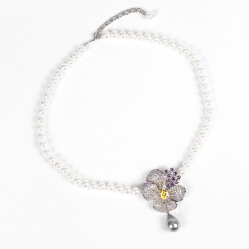 Long Pearl Sweater Chain Necklace — Light‑Luxury Versatile Fashion Accessory for Women