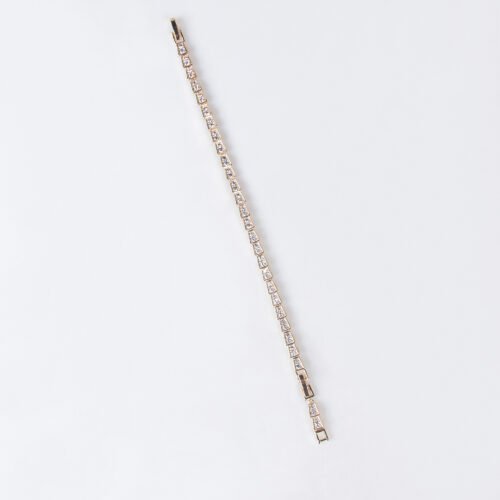 European & American Snake‑Shaped Zircon Bracelet — High‑Grade Niche Design Silver Fashion