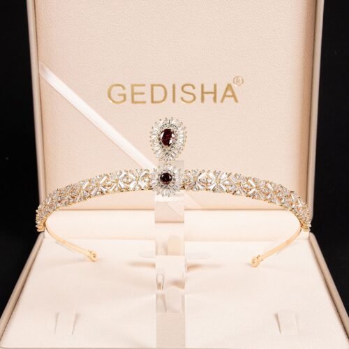 European & American Luxury Full Diamond Zircon Crown — Wedding, Birthday