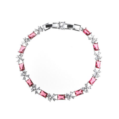 Korean Style All‑Match Zircon Necklace, Earrings & Bracelet Set – INS‑Style Light Luxury Jewelry