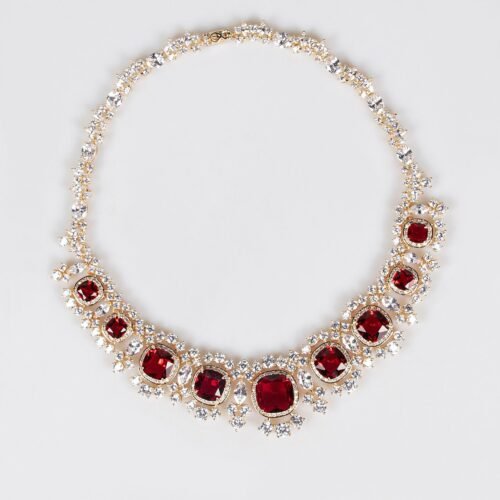 Noble Luxury AAA Zircon Bridal Necklace Jewelry Set for Women