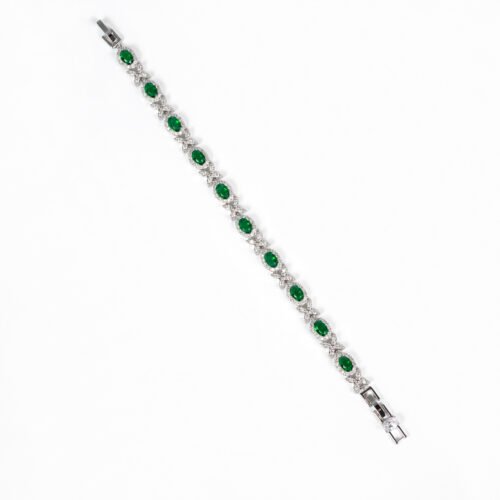 2025 New Korean Style Casual Zircon Bracelet – Light Luxury Exquisite Flower Design