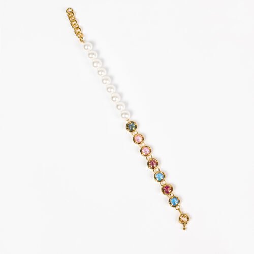 Elegant Beaded Bracelet with Light Luxury Look for Women & Girls