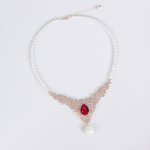 Elegant French‑Style Zircon & Pearl Necklace — 2025 High‑Quality Accessible Luxury Clavicle Chain