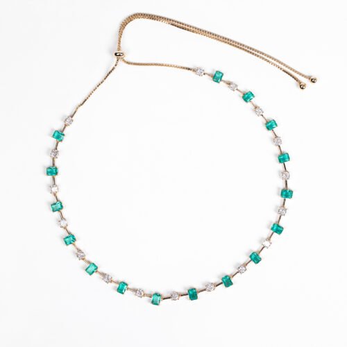 Minimalist Long Adjustable Clavicle Chain Necklace for Women — Light‑Luxury Simple Niche Design