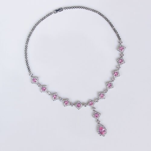 High-End Light Luxury Water Drop Necklace & Earrings Jewelry Set — Bridal & Wedding Dress