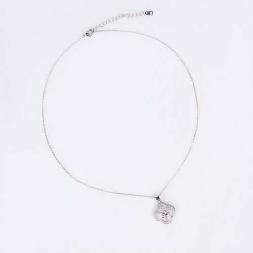 Internet Celebrity High‑End Windmill Zircon Necklace & Earrings Set — Fashion Clavicle Chain