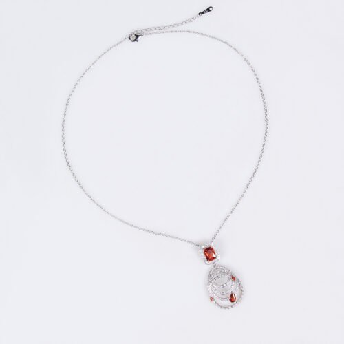 Minimalist Ring-Shape Diamond Pendant Necklace – Stylish Clavicle Chain