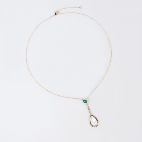 Cross‑Border Exquisite Shell Pearl Necklace & Earrings Set — High‑End Banquet, Bridal