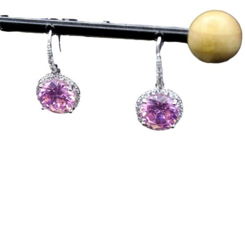European & American Accessible Luxury Round Gold Earrings – High‑End Elegant Drop Earrings
