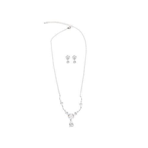 High‑End Floral Zircon Clavicle Necklace – INS Trend Versatile Light Luxury Jewelry